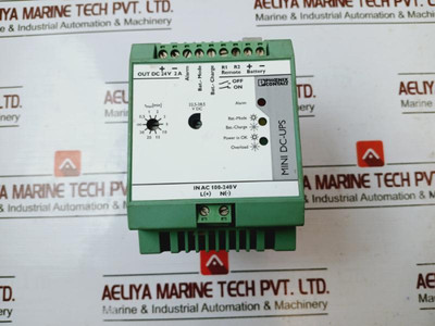 Phoenix Contact Mini Dc-ups Uninterruptible Power Supply Rev.:03 Phoenix Contact Mini Dc-ups Uninterruptible Power Supply Rev.:03
