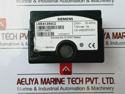 Siemens Lme41.054C2 Burner Controller 230V 50-60Hz Ce-0085Br0263 Siemens Lme41.054C2 Burner Controller 230V 50-60Hz Ce-0085Br0263