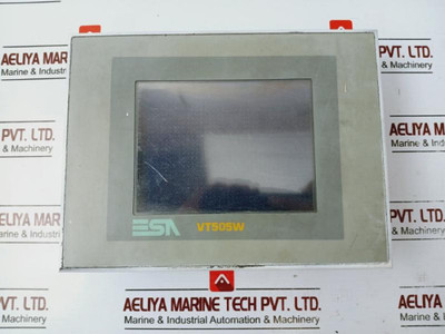Esa Vt505W00000 Touch Screen Hmi Panel 24Vdc Awg 12-30 (Not Working)