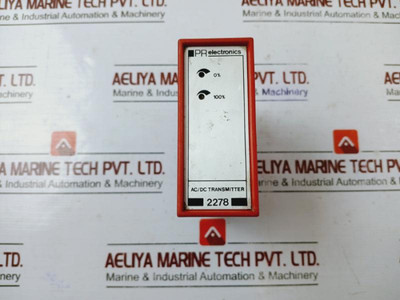Pr Electronics 2278 Ac/Dc Transmitter 24V Dc 0-0,5V Rms Pr Electronics 2278 Ac/Dc Transmitter 24V Dc 0-0,5V Rms