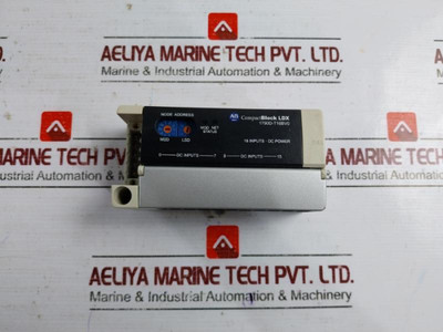 Allen-bradley 1790D-t16Bv0 Compact Block Ldx Devicenet 16 Inputs Allen-bradley 1790D-t16Bv0 Compact Block Ldx Devicenet 16 Inputs