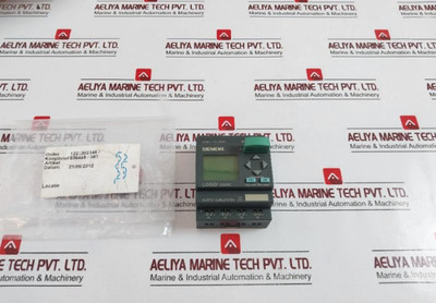 Siemens 6Ed1 052-1Fb00-0Ba6 Logic Module Logo 230Rc Ac/Dc 115…240V Siemens 6Ed1 052-1Fb00-0Ba6 Logic Module Logo 230Rc Ac/Dc 115…240V