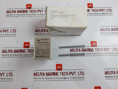 Sunflame Fe-61R Flame-eye Relay Ac100V 50/60Hz Pfc-n8 0981