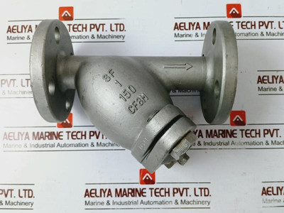 Cf8M Flanged Y-type Strainer Valve Yf 150
