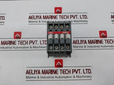 Abb N40E Contactor Relay 16A 690V Ac-15 600Vac, 110-120V 50-60Hz, A005135 Abb N40E Contactor Relay 16A 690V Ac-15 600Vac, 110-120V 50-60Hz, A005135