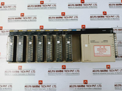 Omron C200H-oc222(Output Unit),C200H-ps211(Power Supply Unit),Sp001 Module Rack