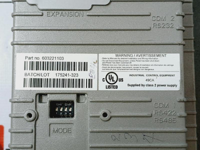 Beijer Electronics 06701C Hmi Operator Panel 603221103 24Vdc