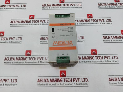 Metaltex Na-75-24 Switching Mode Power Supply 100-120Vac 1.6A 200-240Vac 0.8A 50/60Hz Metaltex Na-75-24 Switching Mode Power Supply 100-120Vac 1.6A 200-240Vac 0.8A 50/60Hz