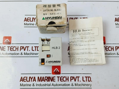 Hyundai Hlb 2 Latching Block Hlb Series 110V 220V 25Va Hyundai Hlb 2 Latching Block Hlb Series 110V 220V 25Va