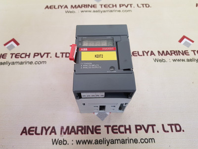 Abb xm06b5-j12.0 module with 4 analog inputs & 2 outputs Abb xm06b5-j12.0 module with 4 analog inputs & 2 outputs
