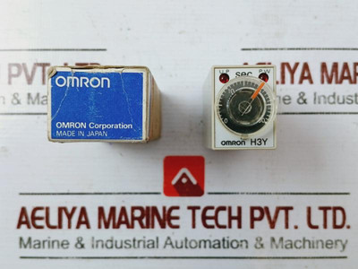 Omron H3Y-4 Solid State Timer 0-30 Sec 528200-0004 24Vdc Omron H3Y-4 Solid State Timer 0-30 Sec 528200-0004 24Vdc