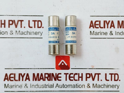 Lot Of 5X Utsunomiya Electric Uc1 Cello-lite Fuse Ac 500V Dc 250V Nk E-3112