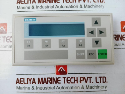 Siemens Simatic S7 6Es7272-1Aa10-0Ya1-200 Td200C Adjustable Text Display Dc24V Siemens Simatic S7 6Es7272-1Aa10-0Ya1-200 Td200C Adjustable Text Display Dc24V
