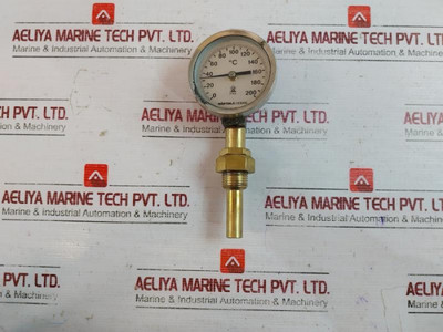 Rexo Ptfe Therm 0-200°C Thermometer Temperature Gauge