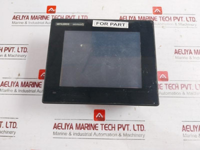 Mitsubishi Electric Gt1050-qbbd Graphic Operation Terminal Panel(Not Working)