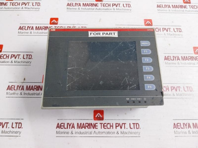 Abb Cp430 T-eth Control Panel 1 Menu 5 Defined Keys Touch Screen (Not Working)