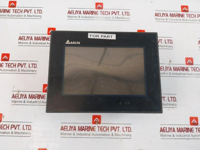 Delta Dop-b07S415 Hmi Touch Screen Panel Dc +24V Class 2/200 Ma (Not Working)
