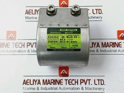 Jeongwoo Mp Joint Mjg 50A Grip Type Pipe Coupling Sus304 Oepdm