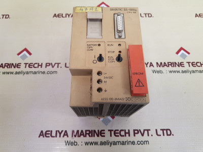Siemens simatic s5-100u 6es5 100-8ma02 plc unit Siemens simatic s5-100u 6es5 100-8ma02 plc unit