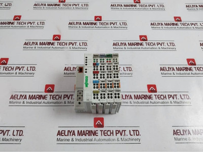 Wago 750-600 End Module W/ 750-554, 750-454, 750-319, 55°C, T4A