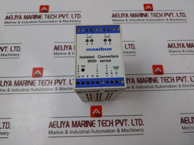 Masibus 9000 Dop Isolated Converter 230/110V Ac 4-20 Ma 0-10V Masibus 9000 Dop Isolated Converter 230/110V Ac 4-20 Ma 0-10V