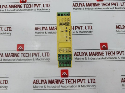 Phoenix Contact Psr-scp-24Uc/Urm4/5X1/2X2/B Safety Relay Module 250V Ac 6A