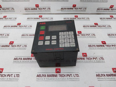 Abb Dicon Cma 112 Diesel Control Display Panel 3D De3 000 13 (Not Working) Abb Dicon Cma 112 Diesel Control Display Panel 3D De3 000 13 (Not Working)