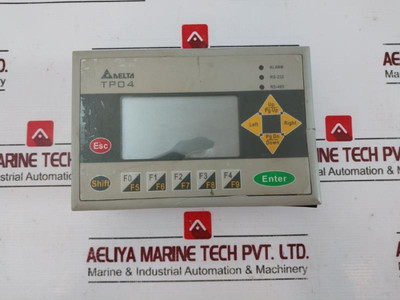 Delta Tp04G-as2 Terminal Panel V1.08B0 Tp04Gas2W9430281 24Vdc 3.5W (No Battery) Delta Tp04G-as2 Terminal Panel V1.08B0 Tp04Gas2W9430281 24Vdc 3.5W (No Battery)