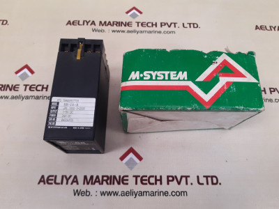 M-system M-unit Rb-16-r Rtd Transmitter 24V Dc