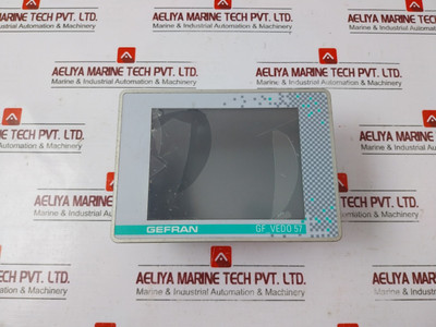 Gefran Gf_Vedo-57Ct-lx0-s1-c1-u-g Hmi Touchscreen Panel 24Vdc 9W (Not Working) Gefran Gf_Vedo-57Ct-lx0-s1-c1-u-g Hmi Touchscreen Panel 24Vdc 9W (Not Working)