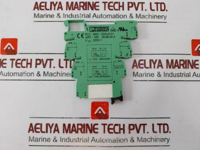 Lot Of 11X Phoenix Contact Plc-bsc-230Uc/21 29 66 04 5 Socket With Relay 2961118 Lot Of 11X Phoenix Contact Plc-bsc-230Uc/21 29 66 04 5 Socket With Relay 2961118