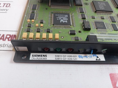 Siemens S30813-q27-a289-6/01 Printed Circuit Board V24 S30813-q42-x100-4/01