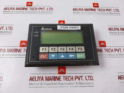 Delta Electronics Tp04G-al2 4-line Text Panel Hmi 24Vdc 1.7W (Not Working) Delta Electronics Tp04G-al2 4-line Text Panel Hmi 24Vdc 1.7W (Not Working)