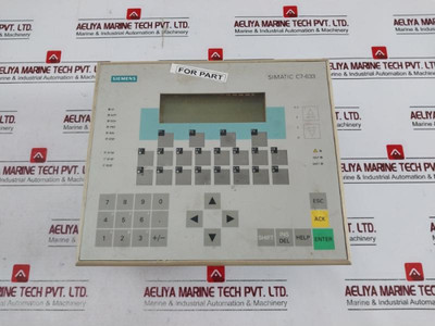 Siemens Simatic 6Es7633-1Df02-0Ae3 Hmi C7-633 Complete Unit 24V Dc (Not Working) Siemens Simatic 6Es7633-1Df02-0Ae3 Hmi C7-633 Complete Unit 24V Dc (Not Working)