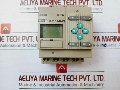 Omron Zen-10C1Dr-d-v1 Programmable Intelligent Relay Cpu Unit 24V Dc Res 5A/P R150