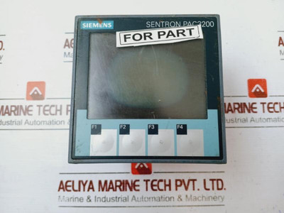 Siemens Sentron Pac3200 Multifunction Meter 95-240V 50/60Hz 8Va (Not Working)