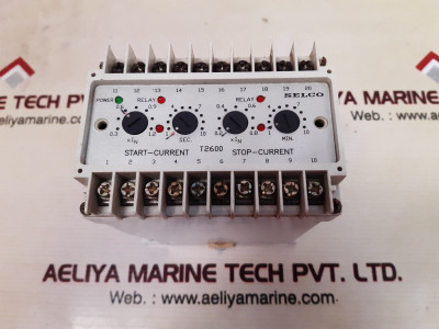 Selco T2600 Dual Current Relay T2600-09 Selco T2600 Dual Current Relay T2600-09