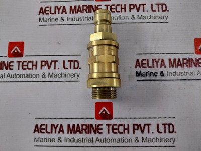 Sa 3/4" Rg 1112 Non Valve Quick Coupling Brass