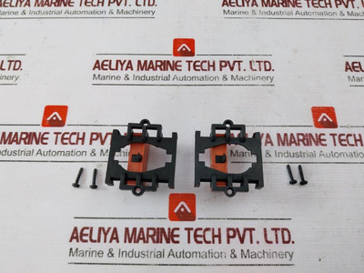 Lot Of 2X Giovenzana Pcw01 Contact Block With 2 Hole Coupling Plate Ac15 4A-500V