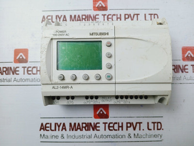 Mitsubishi Al2-14Mr-a Programmable Logic Controller 100-240Vac- 50/60Hz 5.5W Max
