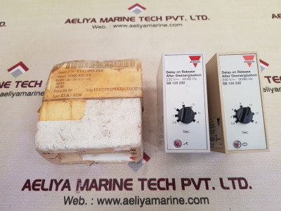 Electromatic Sb 125 230 Time Relay 230V~50/60Hz Electromatic Sb 125 230 Time Relay 230V~50/60Hz