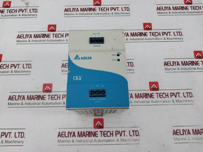 Delta Electronics Drp048V240W1Bn Cliq Ii Din Rail Power Supply 100-240V-3.5A Rev:04 Delta Electronics Drp048V240W1Bn Cliq Ii Din Rail Power Supply 100-240V-3.5A Rev:04