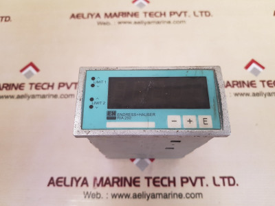 Endress+Hauser Ria 250-a11R31 Process Controller 90-253V, 50/60Hz Endress+Hauser Ria 250-a11R31 Process Controller 90-253V, 50/60Hz