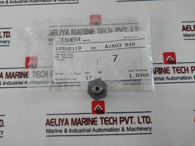 Liebherr 10352119 Pressure Switch 200702 Liebherr 10352119 Pressure Switch 200702
