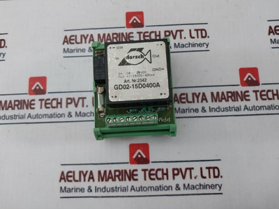 Dorsch Gd02-15D0400A Power Supply With W006927732 Pc Board Module 