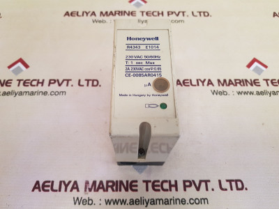 Honeywell R4343 E1014 Flame Detector Relay 2A 230Vac 50/60Hz