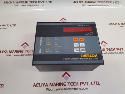 Enercon em 3360 power & energy monitor Enercon em 3360 power & energy monitor