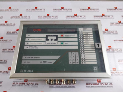 Autronica Bx 40 Fire Alarm Control Panel Input 230Vac 50Hz Autronica Bx 40 Fire Alarm Control Panel Input 230Vac 50Hz