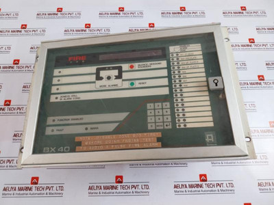 Autronica Bx-40 Fire Alarm Control Panel Bx-40/8
