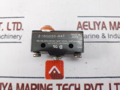 Omron Z-15Gd55-b4T Micro Switch 15A 1348Z Omron Z-15Gd55-b4T Micro Switch 15A 1348Z